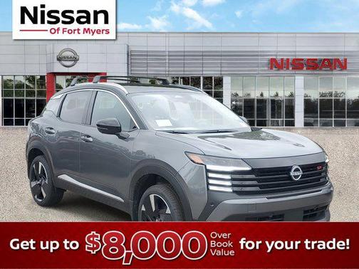 Gun Metallic/Super Black 2026 Nissan Kicks SR