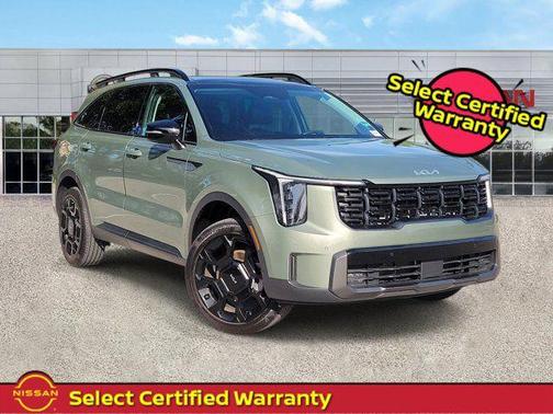 Jungle Green 2024 Kia Sorento EX