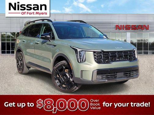 Jungle Green 2024 Kia Sorento EX