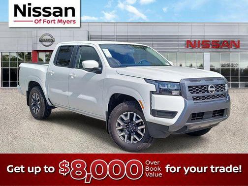 Glacier White 2026 Nissan Frontier SV