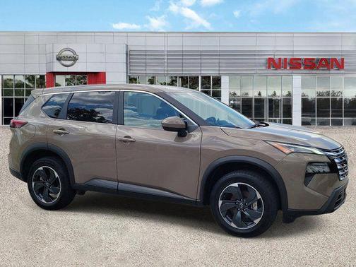 Baja Storm Metallic 2025 Nissan Rogue SV