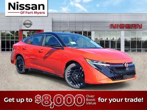 Energetic Ember/Super Black 2026 Nissan Sentra SR