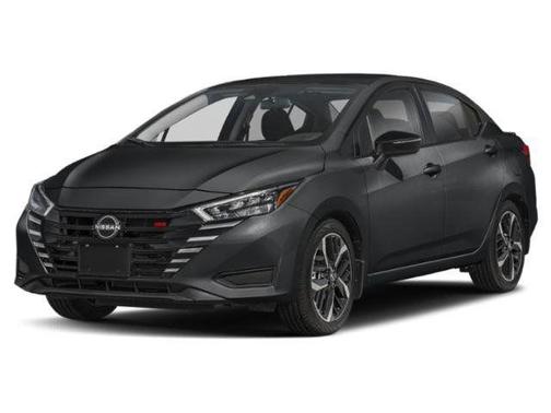 Super Black 2025 Nissan Versa 1.6 S