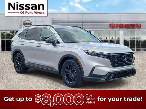Silver Metallic 2024 Honda CR-V Hybrid Sport FWD