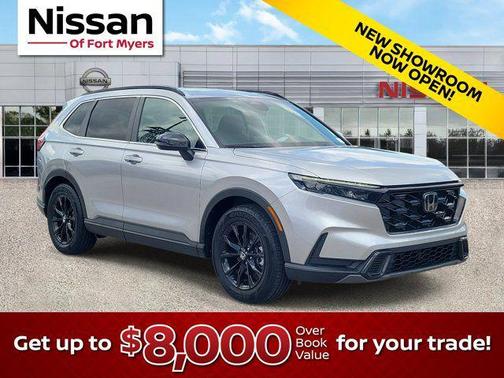 Silver Metallic 2024 Honda CR-V Hybrid Sport FWD