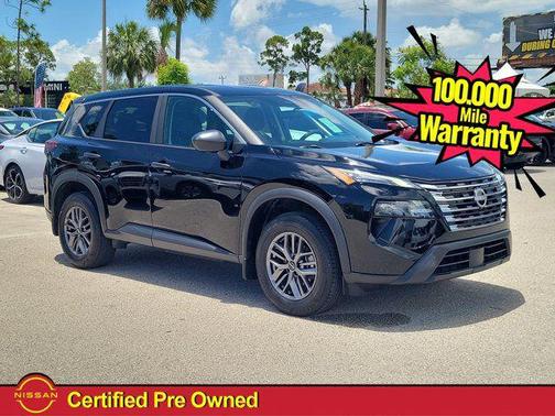 Super Black 2024 Nissan Rogue S
