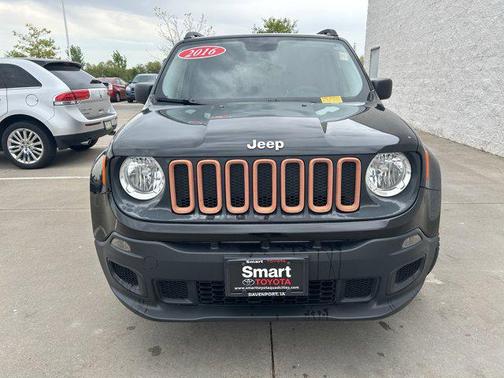 Black 2016 Jeep Renegade Sport