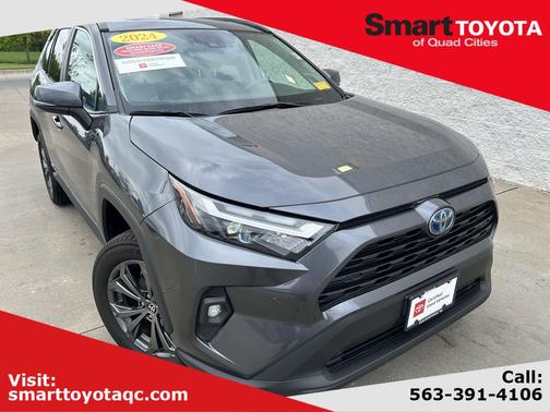 Magnetic Gray Metallic 2024 Toyota RAV4 Hybrid XLE Premium