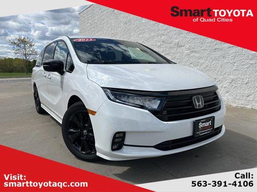 Platinum White Pearl 2023 Honda Odyssey Sport