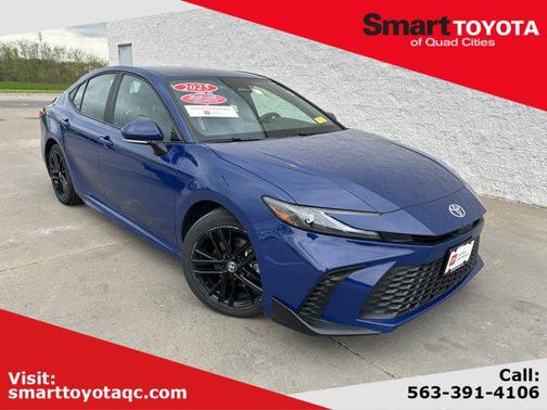 Blue 2025 Toyota Camry SE
