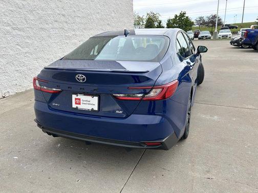 Blue 2025 Toyota Camry SE