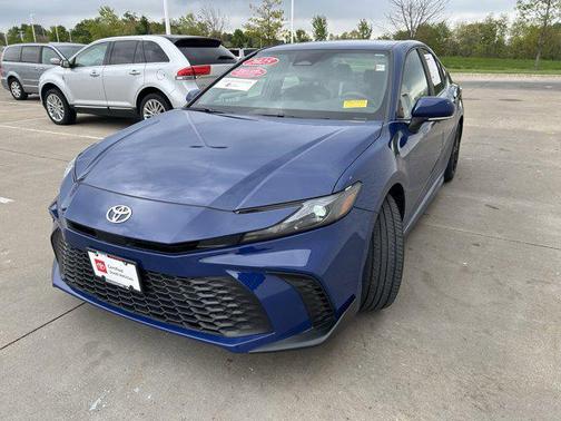 Blue 2025 Toyota Camry SE