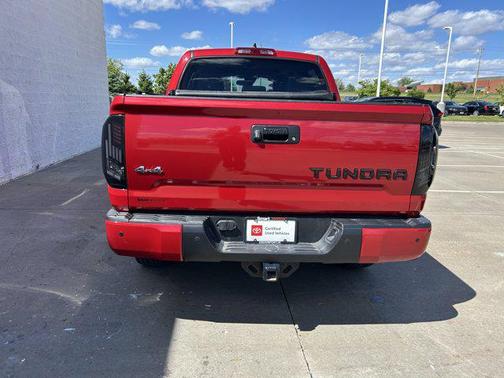 Barcelona Red Metallic 2020 Toyota Tundra Limited