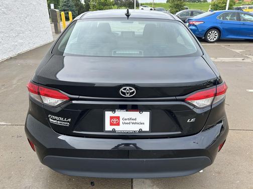 Midnight Black Metallic 2024 Toyota Corolla LE