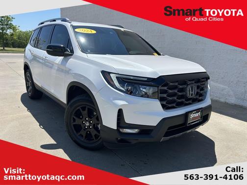 Platinum White Pearl 2024 Honda Passport TrailSport
