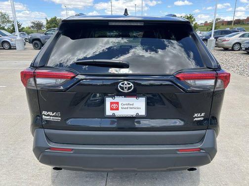 Midnight Black Metallic 2025 Toyota RAV4 XLE