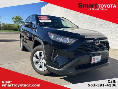 Midnight Black Metallic 2021 Toyota RAV4 LE