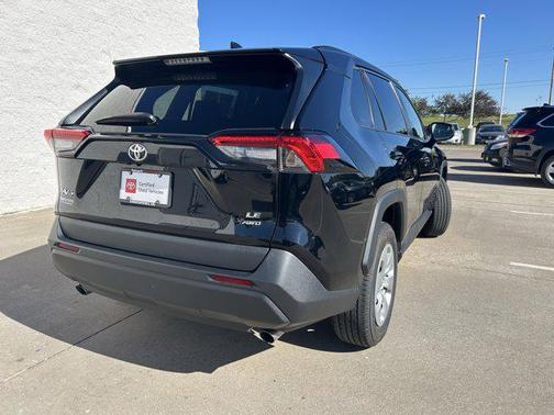 Midnight Black Metallic 2021 Toyota RAV4 LE