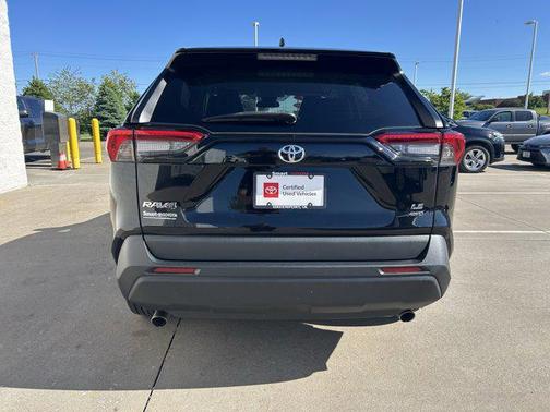 Midnight Black Metallic 2021 Toyota RAV4 LE
