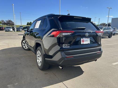 Midnight Black Metallic 2021 Toyota RAV4 LE
