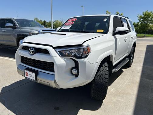 Super White 2019 Toyota 4Runner TRD Off Road Premium