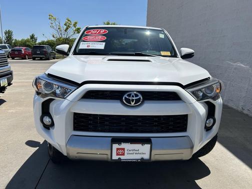 Super White 2019 Toyota 4Runner TRD Off Road Premium