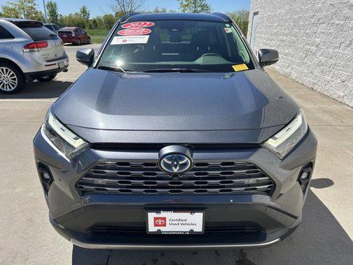 Magnetic Gray Metallic 2022 Toyota RAV4 Hybrid Limited