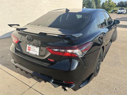 Midnight Black Metallic 2021 Toyota Camry TRD V6
