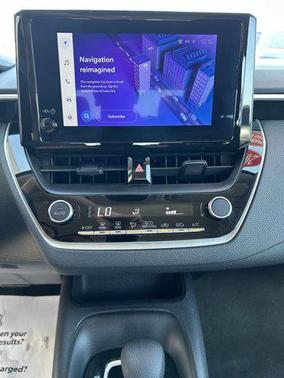 Blueprint/Midnight Black Metallic 2024 Toyota Corolla LE