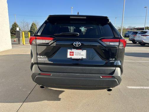 Midnight Black Metallic 2025 Toyota RAV4 XLE