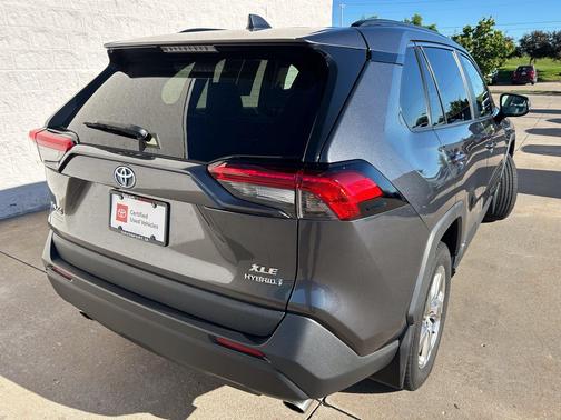 Magnetic Gray Metallic 2021 Toyota RAV4 Hybrid XLE Premium