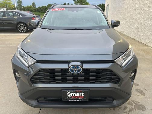 Magnetic Gray Metallic 2021 Toyota RAV4 Hybrid XLE Premium