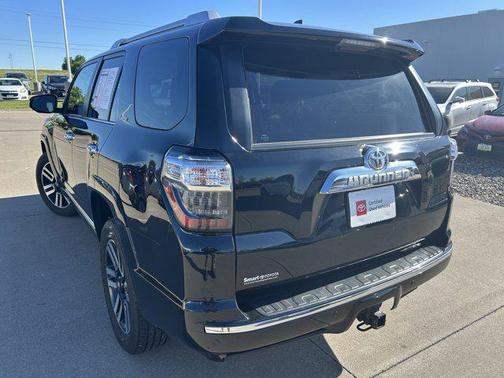 Midnight Black Metallic 2018 Toyota 4Runner Limited
