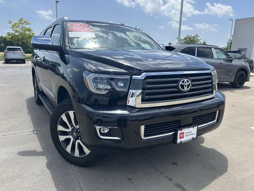 Midnight Black Metallic 2020 Toyota Sequoia Limited