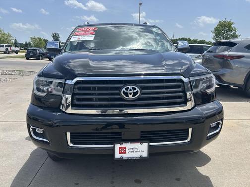 Midnight Black Metallic 2020 Toyota Sequoia Limited