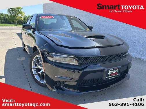 Pitch Black Clearcoat 2023 Dodge Charger GT