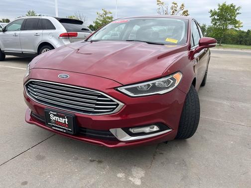 Ruby Red Metallic 2017 Ford Fusion SE