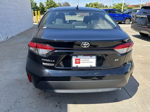 Midnight Black Metallic 2026 Toyota Corolla LE