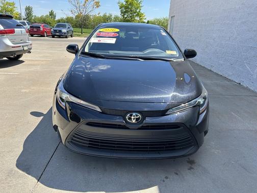 Midnight Black Metallic 2026 Toyota Corolla LE