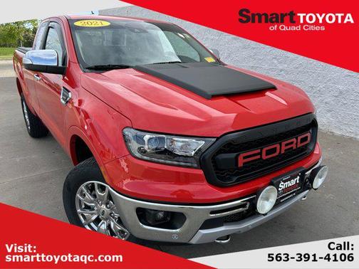 Race Red 2021 Ford Ranger LARIAT