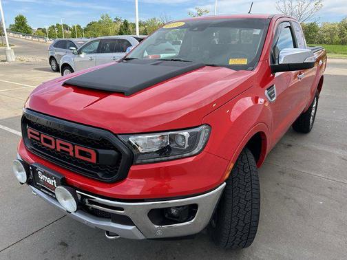 Race Red 2021 Ford Ranger LARIAT