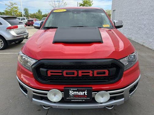 Race Red 2021 Ford Ranger LARIAT