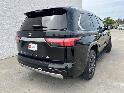 Midnight Black Metallic 2025 Toyota Sequoia Limited