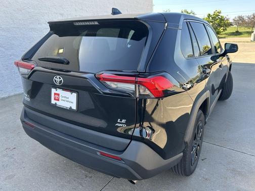 Midnight Black Metallic 2022 Toyota RAV4 LE
