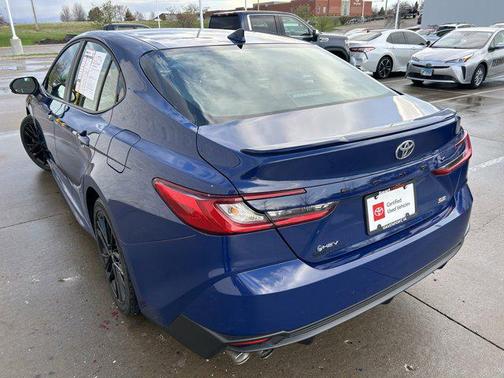 Blue 2025 Toyota Camry SE
