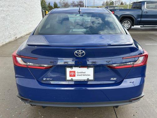 Blue 2025 Toyota Camry SE