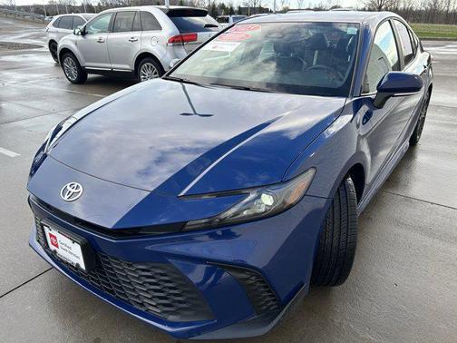 Blue 2025 Toyota Camry SE