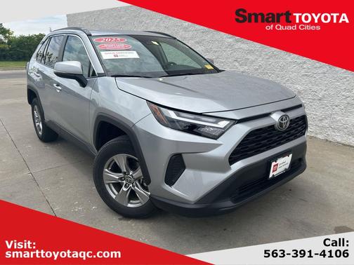 Silver Sky Metallic 2025 Toyota RAV4 XLE