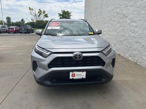 Silver Sky Metallic 2025 Toyota RAV4 XLE