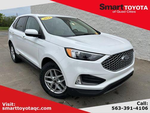 Oxford White 2024 Ford Edge SEL